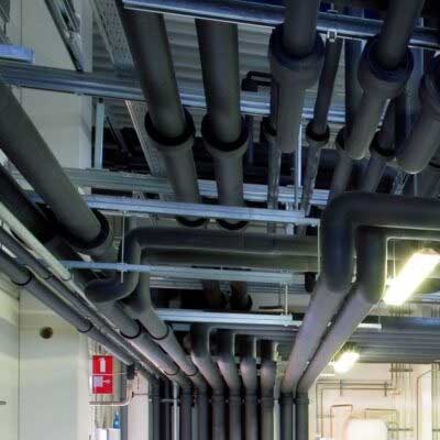 Industrial pipe insulation.