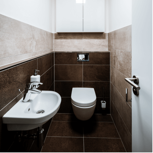 small cloakroom