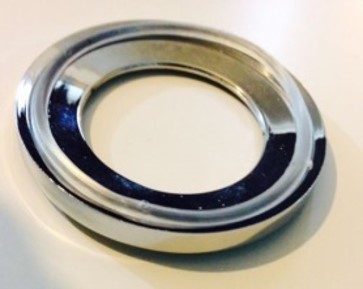 Metal Counter Mounting Ring with Rubber Seals for Glass Basins