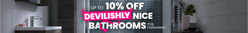 Up to 10% off Devilishly nice bathrooms this Halloween