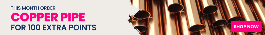 100 extra points on copper pipe