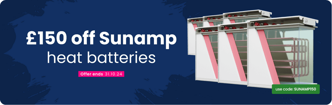 £150 off Sunamp heat batteries  